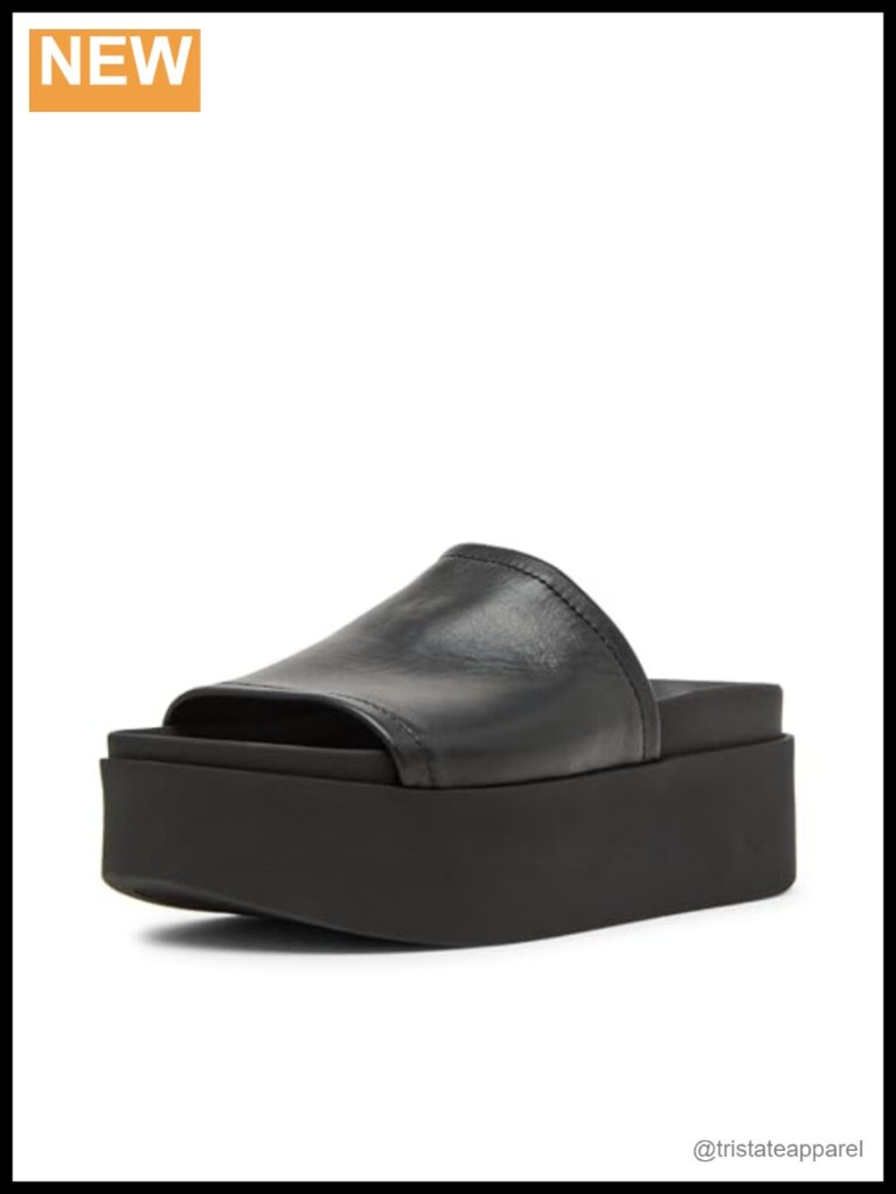 Wedge Platform Slingback Sandal Leather Open Toe 2.25 Inch Casual